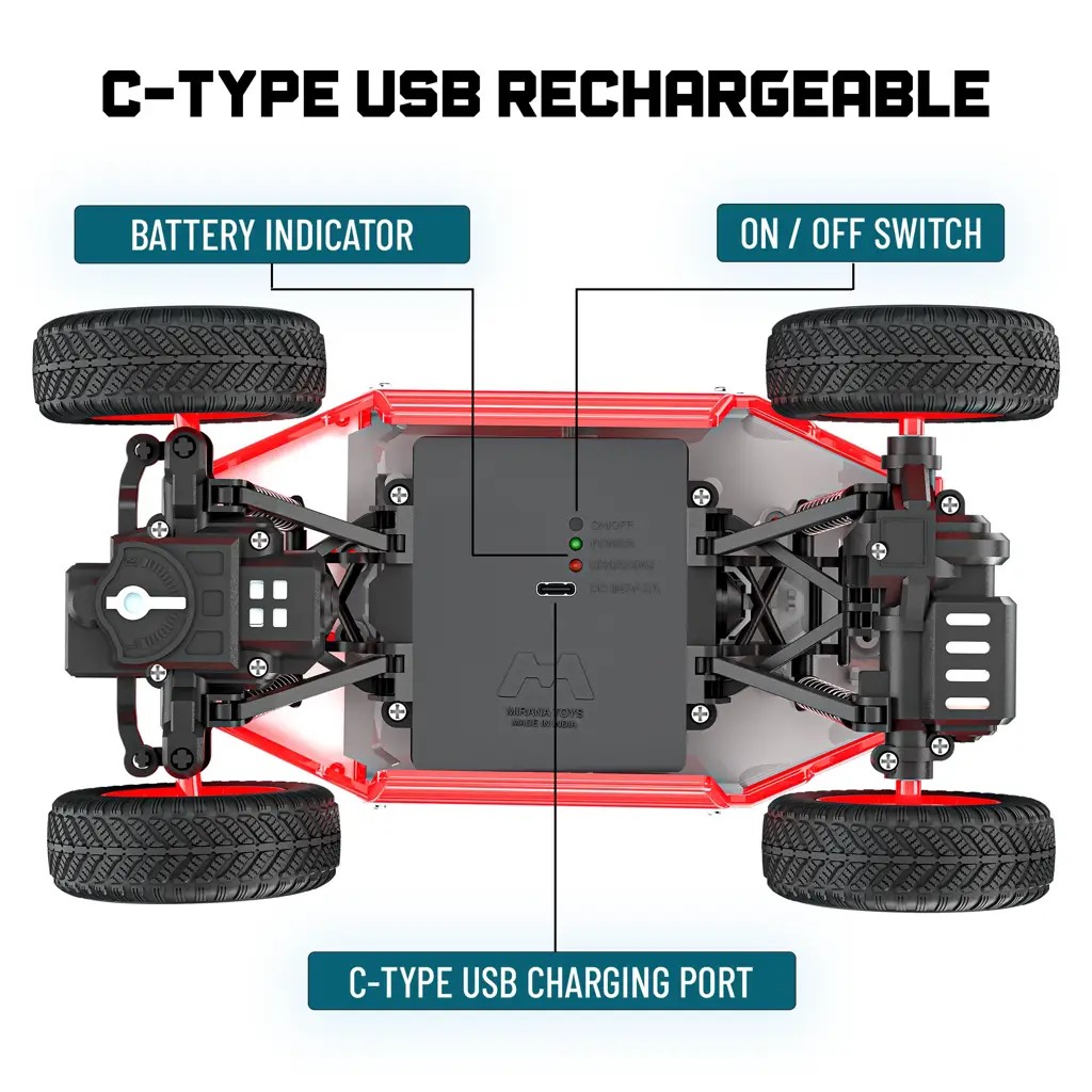 Duster 2x2 All Wheel Drive Remote Control Monster Truck
