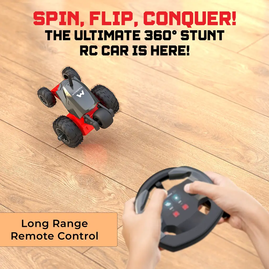 Warrior Remote Control Stunt Car