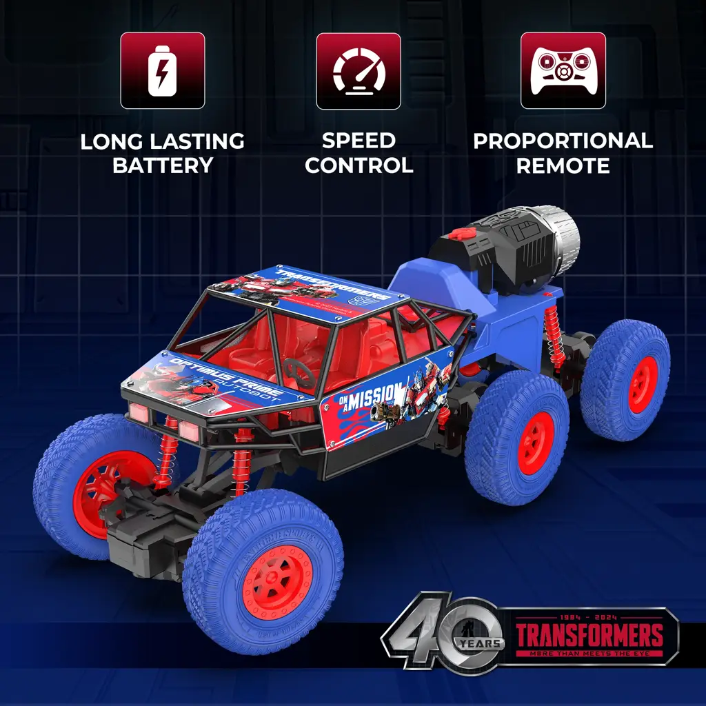 Mega Ranger App and Remote Control Car - Smoke Exhaust, 6 Wheel Drive ...